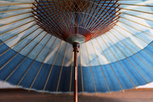 画像をギャラリービューアに読み込む, 蛇の目傘【石徹白藍染2023 助六四角】