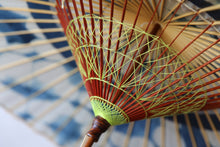 画像をギャラリービューアに読み込む, 蛇の目傘【石徹白藍染2023 中張まる】 - 和傘CASA