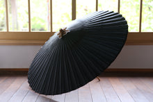 画像をギャラリービューアに読み込む, 蛇の目傘【黒(軒赤)】 - 和傘CASA