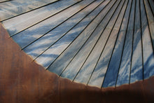 画像をギャラリービューアに読み込む, 蛇の目傘【石徹白藍染2023 絞り】