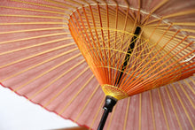 画像をギャラリービューアに読み込む, 蛇の目傘【鹿の子 赤】 - 和傘CASA