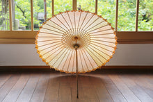 将图片加载到图库查看器,日傘【網代 かすみ染め オレンジピンク】 - 和傘CASA