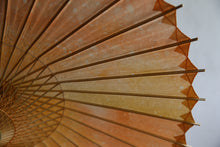 将图片加载到图库查看器,日傘【網代 かすみ染め オレンジピンク】 - 和傘CASA