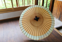 Load image into Gallery viewer, 蛇の目傘【軒奴 柿渋×かすみ染(グリーン)】 - 和傘CASA