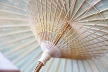 画像をギャラリービューアに読み込む, 日傘【網代 かすみ染め グリーンイエロー】 - 和傘CASA