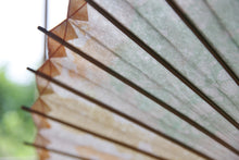 将图片加载到图库查看器,日傘【網代 かすみ染め オレンジグリーン】 - 和傘CASA