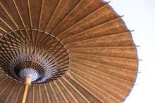 将图片加载到图库查看器,日傘【柿渋染(黒柿)】 - 和傘CASA