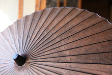 将图片加载到图库查看器,日傘【柿渋染(黒柿)】 - 和傘CASA