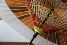 画像をギャラリービューアに読み込む, 蛇の目傘【助六 白×柿渋】 - 和傘CASA