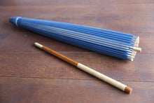 画像をギャラリービューアに読み込む, 網代日傘【石徹白藍染2021 扇】 - 和傘CASA