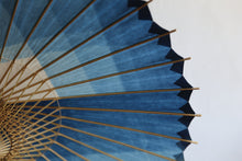 画像をギャラリービューアに読み込む, 網代日傘【石徹白藍染2021 層】