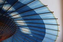 Load image into Gallery viewer, 蛇の目傘【石徹白藍染2021 四角】 - 和傘CASA