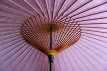 画像をギャラリービューアに読み込む, 蛇の目傘【よろけ縞 赤】 - 和傘CASA