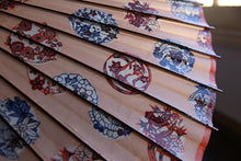 画像をギャラリービューアに読み込む, 蛇の目傘【四君子サーモンピンク】 - 和傘CASA