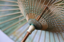 画像をギャラリービューアに読み込む, 日傘【二重張 かすみ染め グリーンイエロー】