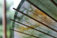 画像をギャラリービューアに読み込む, 日傘【二重張 かすみ染め グリーンイエロー】