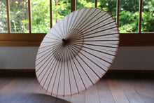 画像をギャラリービューアに読み込む, 日傘【土顔料染 ベンガラ】