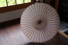 画像をギャラリービューアに読み込む, 日傘【土顔料染 ベンガラ】