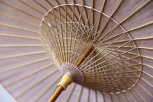 画像をギャラリービューアに読み込む, 日傘【土顔料染 ベンガラ】