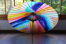 画像をギャラリービューアに読み込む, 蛇の目傘【夕やけ】 - 和傘CASA