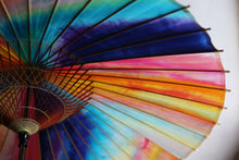 画像をギャラリービューアに読み込む, 蛇の目傘【夕やけ】 - 和傘CASA