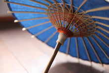 画像をギャラリービューアに読み込む, まめ和傘【石徹白藍染 藍濃】