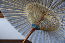 画像をギャラリービューアに読み込む, 日傘【二重張 紺×麻の葉】