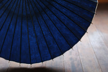 画像をギャラリービューアに読み込む, 日傘【二重張 紺×渦まき】 - 和傘CASA