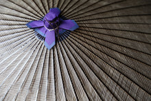 画像をギャラリービューアに読み込む, 蛇の目傘【よろけ縞 チャコールグレー】 - 和傘CASA