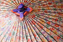 画像をギャラリービューアに読み込む, 蛇の目傘【橙花柄】 - 和傘CASA