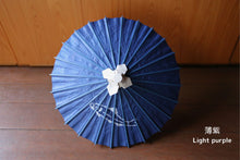 画像をギャラリービューアに読み込む, まめ和傘【郡上本染　鮎】（糸かがり各色）
