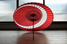 画像をギャラリービューアに読み込む, 小蛇の目傘【三日月　赤】 - 和傘CASA
