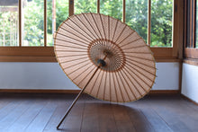 画像をギャラリービューアに読み込む, 日傘【二重張　透かし文様「七宝梅紋」×柿渋】
