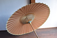 画像をギャラリービューアに読み込む, 日傘【二重張　透かし文様「七宝梅紋」×柿渋】
