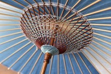 画像をギャラリービューアに読み込む, 日傘【藍ぼかし染め（非対称）】
