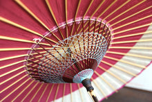 画像をギャラリービューアに読み込む, 日傘【月奴　ピンク×花柄】 - 和傘CASA
