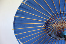 画像をギャラリービューアに読み込む, 日傘【月奴　青×あじさい】 - 和傘CASA
