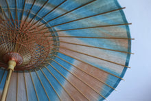 画像をギャラリービューアに読み込む, 日傘【二重張　胡粉×ぼかし染（オレンジブルー）】
