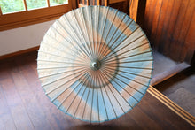 画像をギャラリービューアに読み込む, 日傘【二重張　胡粉×ぼかし染（オレンジブルー）】
