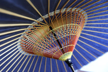 画像をギャラリービューアに読み込む, 蛇の目傘【ネイビー】 - 和傘CASA
