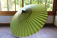 画像をギャラリービューアに読み込む, 蛇の目傘【グリーン】
