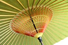 画像をギャラリービューアに読み込む, 蛇の目傘【グリーン】
