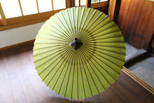 画像をギャラリービューアに読み込む, 蛇の目傘【グリーン】
