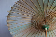 Cargar imagen en el visor de la galería, Sombrilla [Ajiro Kasumi Dyed Green Colorful]
