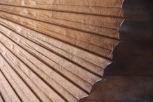 画像をギャラリービューアに読み込む, 日傘【網代　柿渋染(黒柿)】(ベージュ)(女竹)
