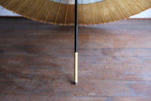 画像をギャラリービューアに読み込む, 蛇の目傘【助六　柿渋染(黒柿)×かすみ染め(ブルーブラウン)】
