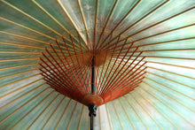 画像をギャラリービューアに読み込む, 蛇の目傘【かすみ染め（グリーン系）】
