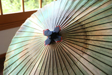 画像をギャラリービューアに読み込む, 蛇の目傘【かすみ染め（グリーン系）】
