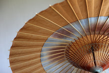 画像をギャラリービューアに読み込む, 蛇の目傘【助六　柿渋染×かすみ染め(ブルーブラウン)】
