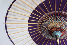 画像をギャラリービューアに読み込む, 日傘【月奴　紫×あじさい】
